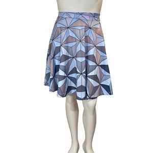 disney Epcot spaceship earth high waisted skirt